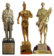 魯班獎(jiǎng)、詹天佑獎(jiǎng)、李春獎(jiǎng)獎(jiǎng)杯